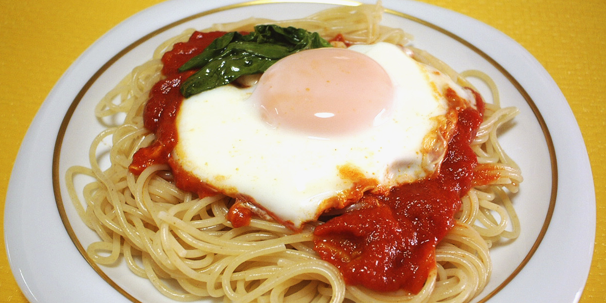 生姜風味の濃厚トマトスパゲティー
